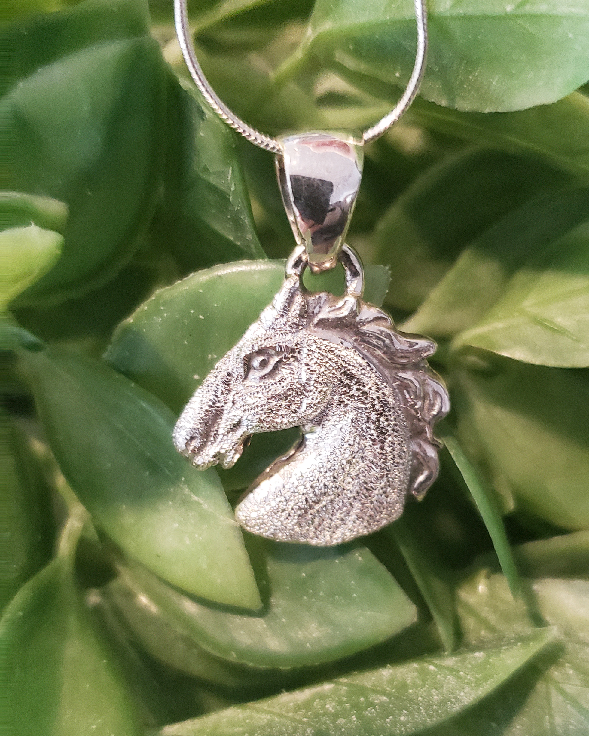 Silver Horse Head pendant (HHP)