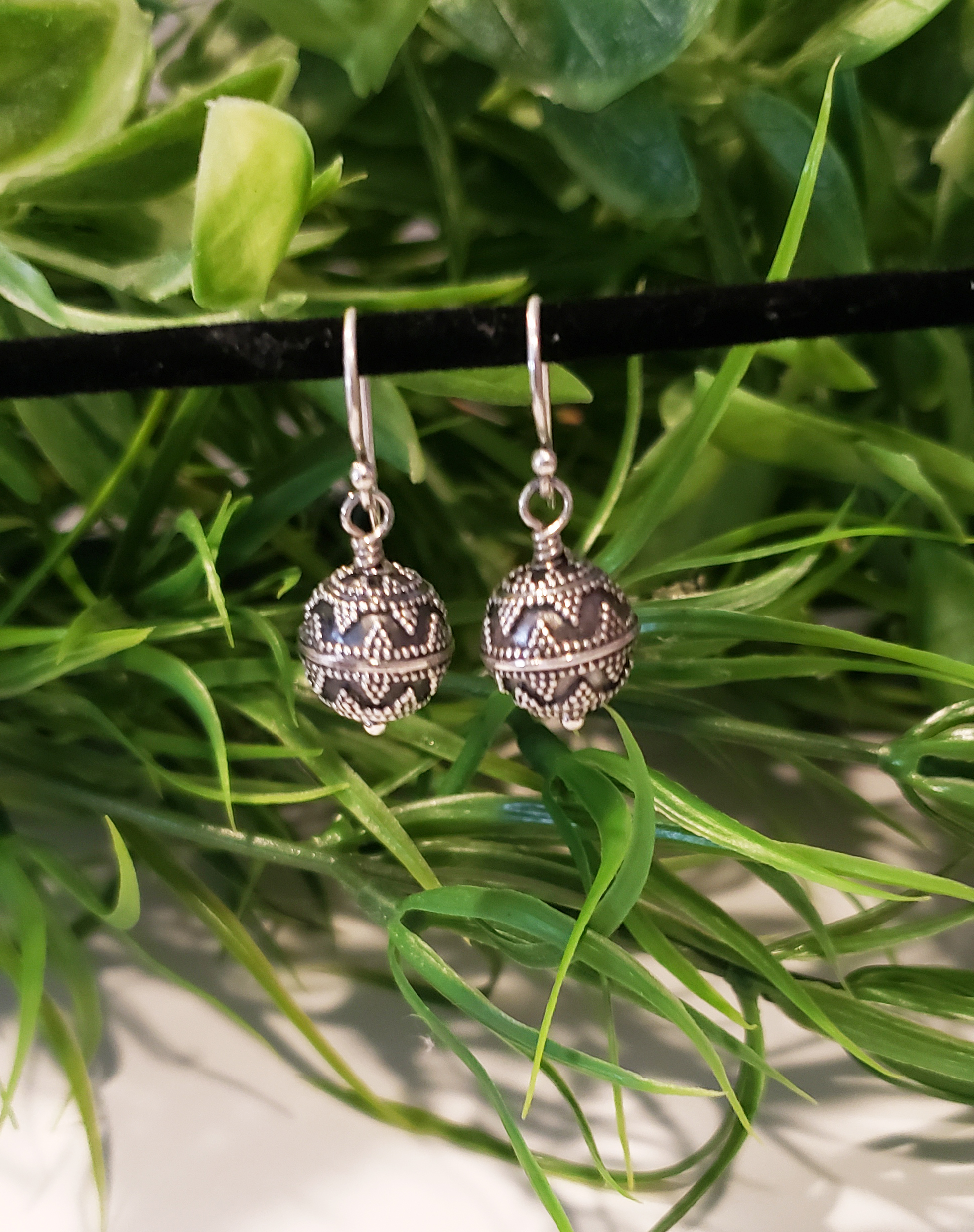 Silver Dangle Earrings (EB1)