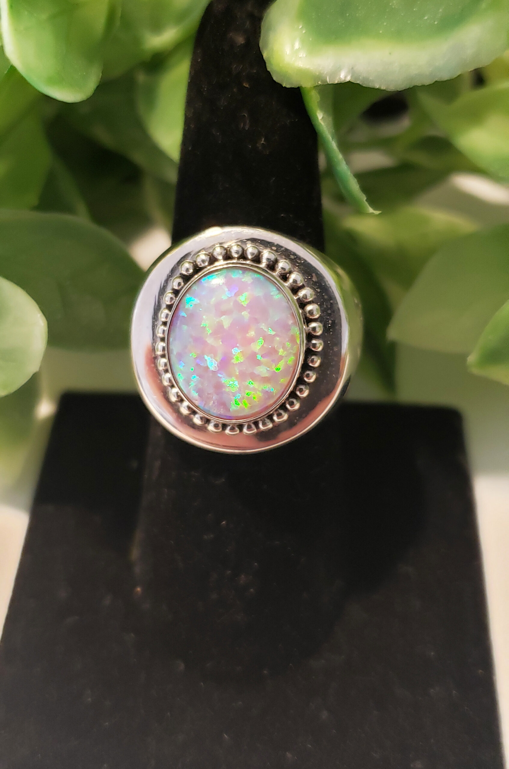 Pink Gilson Opal Ring (RB2)